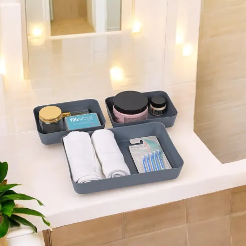 Image of Go Hooked So3 Plastic Storage Trays 