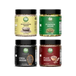 Go Vegan 4-in-1 Raw Seeds Combo (1kg)