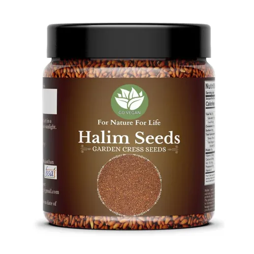 Image of Go Vegan Halim Seeds (400Gm) Aliv Seeds
