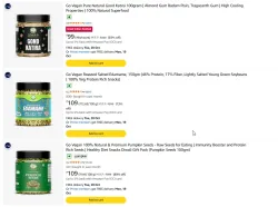 Go Vegan White Sesame Seeds 250gm at minimum 83% Discount