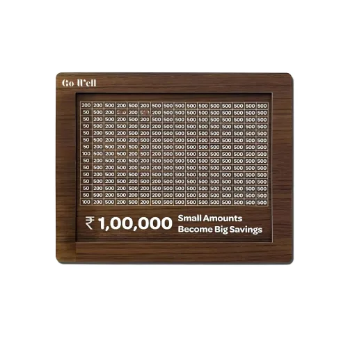 Image of GO WELL Chandan Wood Piggy Bank