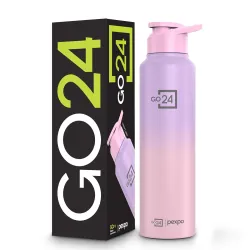 Go24 Pexpo Craft Pink-Purple Ombre Water Bottle (950ml)