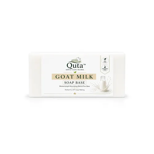 Image of Goat Milk Glycerine Soap Base 500 g, SLS & Paraben Free, Melt & Pour
