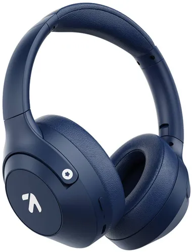 Image of GOBOULT Flex 80Hrs Bluetooth Wired Headphones (Navy)