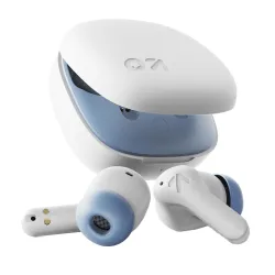 GOBOULT Made in India K10 Ear Buds Wireless with 50H Playtime, 4 Mics Clear Calling, 45ms Low Latency Gaming, 10mm Bass 