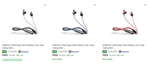 Image of Goboult Neckband upto 84% Discount