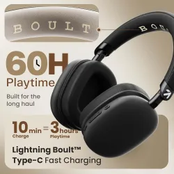 GOBOULT Newly Launched Fluid X Headphones Bluetooth Wireless with 60H Playtime