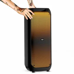 GOBOULT Just Launched Partybox X80 with Dynamic RGB LED Panel, 80W Bluetooth Speaker, Karaoke Mic Input, 5H Playtime Por