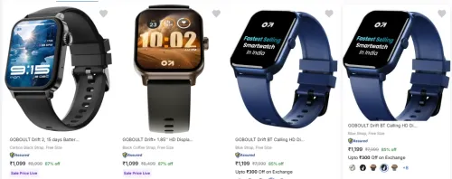 Image of Goboult Smart Watches upto 87% Discount