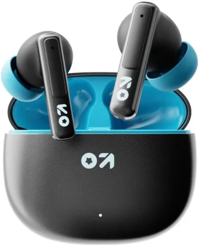 Image of Goboult W60 with 60Hrs Battery Life, 4 Mic ENC, Pocket Friendly, Ultra Low Latency, 5.4v Bluetooth Headset (Black, True 