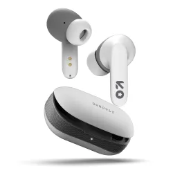 GOBOULT Y1 TWS Earbuds – 50H Playtime, ENC, Low Latency (White)
