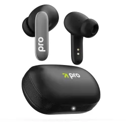 GOBOULT Z20 Pro Made in India Ear Buds Wireless with 60H Playtime, 4 Mics Calling, 45ms Low Latency Gaming, 13mm Bass Dr
