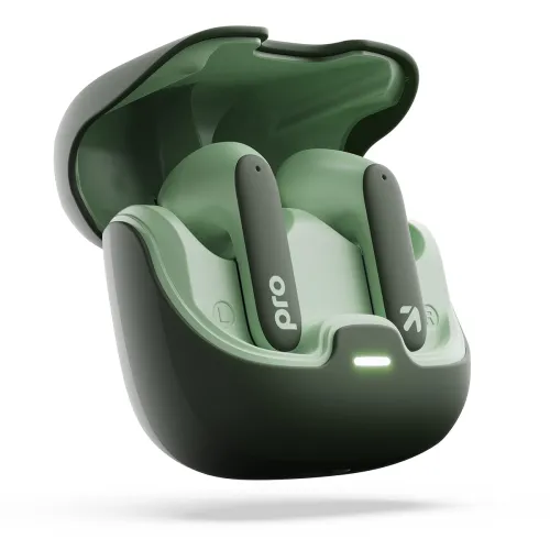 Image of GOBOULT Z40 Pro with 100H Playtime, Zen Quad Mic ENC, 45ms Low Latency Gaming, Premium Rubber Grip Case, 13mm Bass Drive