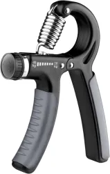 GOCART Fitness Hand Grip Gripper Adjustable Hand Expandera Exerciser Wrist Strength Training Grips finger trainer In Black Color Hand Grip/Fitness Grip (Black)