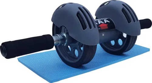 Image of GOCART Foldable Abdominal Roller Exerciser (Grey)