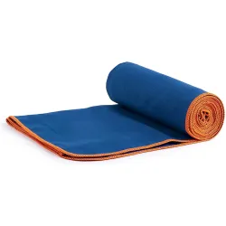 GOCART WITH G LOGO Microfiber Quick Dry Towel for Home Gym Exercise and Outdoor Use (80 X 40 CM) (Blue, 1)