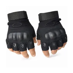 GOCART WITH G LOGO Tactical Gloves for Men, Hard Shell Knuckle Protection Motorcycle Gloves for Outdoor Work Riding Shoo