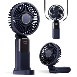 GOCKERA Portable Rechargeable Handheld Desk Fan