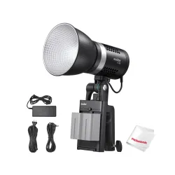 Godox ML30 LED Video Light 5600K CRI96+ TLCI 97+Ultra Quiet Fan APP Wireless Control 12 Lighting Effects for Video Photo