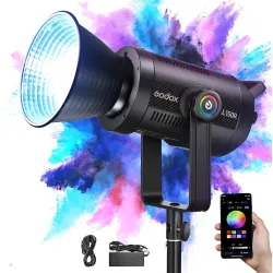 Godox SL150R 165W RGB LED Video Light | 5600K@1m CRI≥96, TLCI≥96 14 FX Effects Bowens Mount Silent Continuous Output Lig