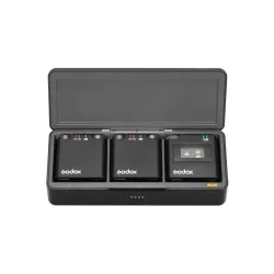 Godox Virso M2 2Person Wireless Microphone System for Cameras and Smartphones 2.4 GHz