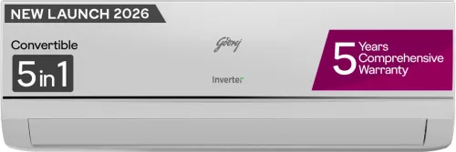 Image of Godrej 2026 1 Ton 3 Star Inverter Split AC