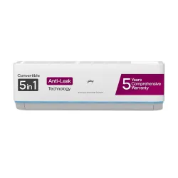 Godrej 1.5 Ton 3-Star 5-in-1 Inverter Split AC (18DINV3R32 SYB AL)