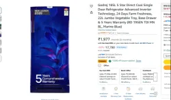 Godrej 185L 5 Star Direct Cool Single Door Refrigerator