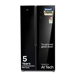 Godrej 540 L Frost Free SBS Inverter Refrigerator Opera Black