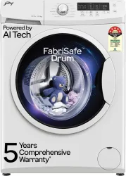 Godrej 6.5 kg AI Powered Eco Wash Fully Automatic Front Load Whit