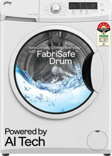 Image of Godrej 7kg AI Steam Front Load Washing Machine