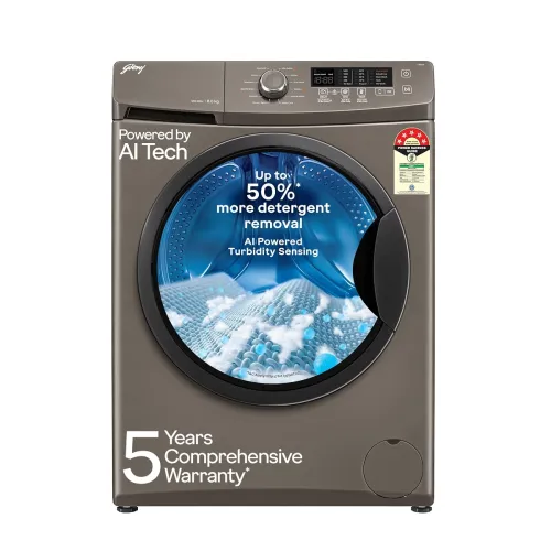 Image of Godrej 8 Kg 5 Star Fully Automatic Front Load Washing Machine 