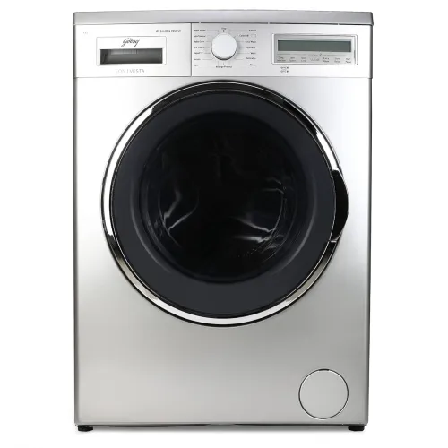 Image of Godrej 8 kg Fully-Automatic Front Loading Washing Machine (WF EON 8014 PASC SV, Silver, Allergy Protect program)