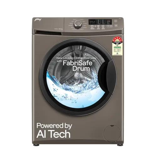 Image of Godrej 8kg 5-Star Fully Automatic Front Load Washing Machine (WFEON CRS 8012)
