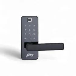 Godrej Smart Lock I Catus Touch Pro I Digital Lock for Main and Internal Wooden Door I 3 in 1 Access I Fingerprint I Pin