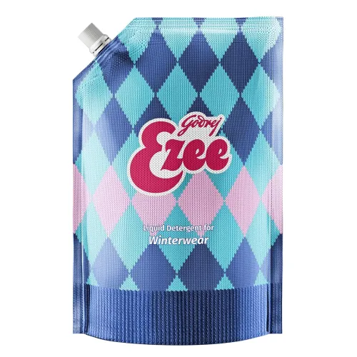 Image of Godrej Ezee Liquid Detergent for Semi-automatic and Top Load Washing - 3.2 kgs Pouch, for Winter Wear | Added Conditione