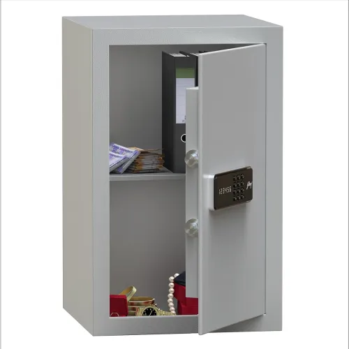Image of Godrej Forte Pro 55 Litres Digital Electronic Safe Locker With Backup Keys | For Home & Office with Motorized Locking Me