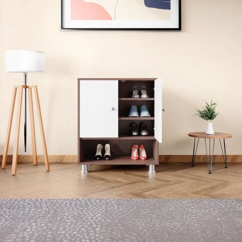 Image of GODREJ INTERIO EWA 12-Pairs Engineered Wood Shoe Cabinet