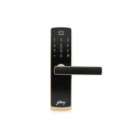 Godrej Locking Solutions and Systems Smart Locks I Catus Touch Plus I Smart Digital Lock for Wooden Door I 4 in 1 Access