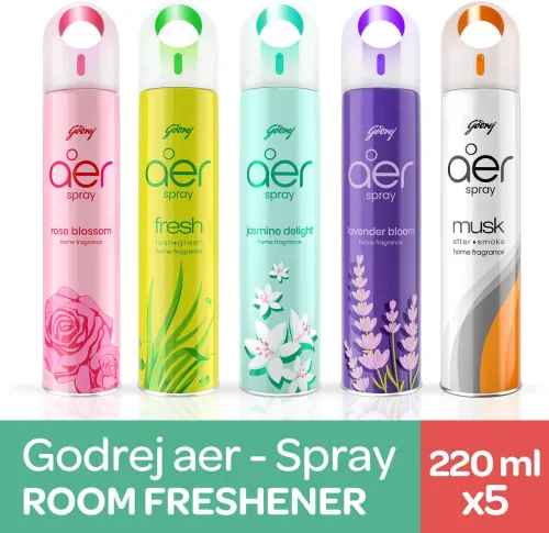 Image of Godrej Room Spray Pack 220ml * 5