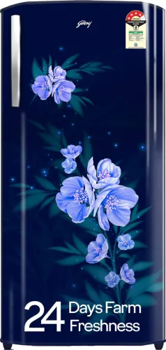 Image of Godrej 180L 4 Star Single Door Fridge – Maple Blue (RD EDGENEO 207D