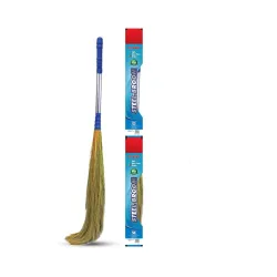 Go Easy Steel Broom Anti-Rust Handle