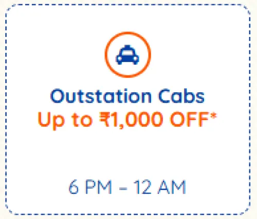Image of Goibibo Travel sale : Save up to ₹1000 on Outstation cabs 