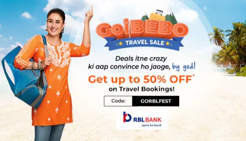 Image of GoiBIBO travel sale : up to 50% off on travel bookings 