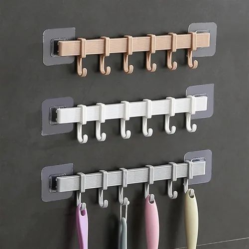 Image of Golden Bird Self Adhesive Wall Hooks (3 Pieces)