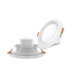 Goldmedal 5W LED Round with Concealed Junction Box Downlight – Green | Pack of 1| for Low Ceiling Areas | Cut-Out: Ø3 in