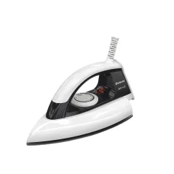 Goldmedal Bravo 1000W Dry Iron | Non-stick Weilburger Premium Double Coated Soleplate | 5 Fabric Setting | 360 Swivel Co