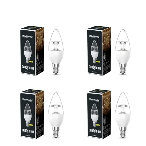 Image of Goldmedal Candylo 01 2.5W E14 Candle Bulb