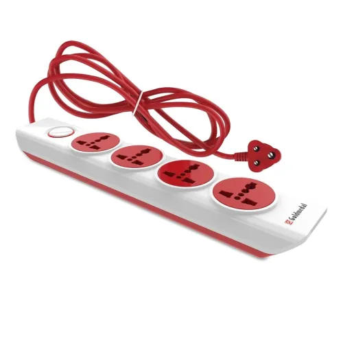 Image of Goldmedal i-Design 4x1 Extension Board 4 Universal Sockets Master Switch with LED Indicator