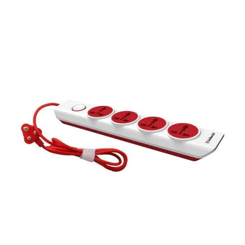 Image of Goldmedal i-Design 4x4 Power Strip | 2 m Cord | 4 Universal Sockets